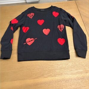 Scotch & Soda Black Sweatshirt